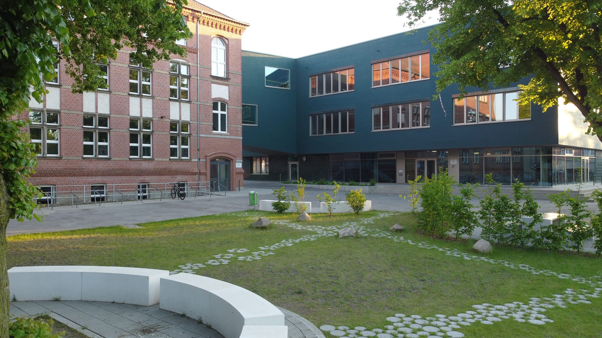 Schulgelände Bismarck-Gymnasium